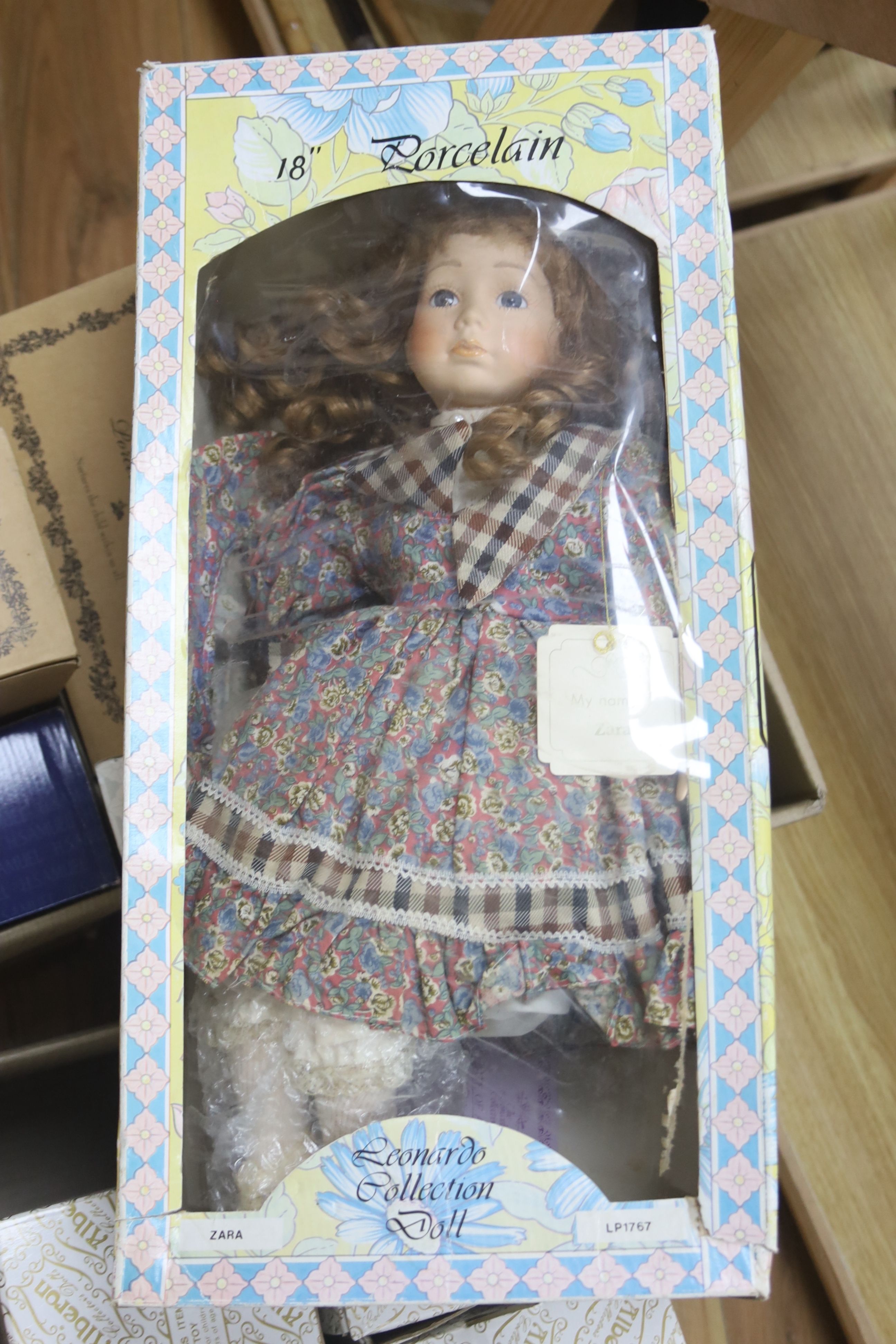 A quantity of dolls